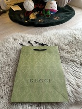 GUCCI Green Embossed Paper