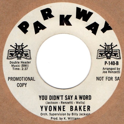 Yvonne baker you didnt - baker, say