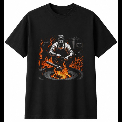 Charcoal blacksmith forge - blacksmith,