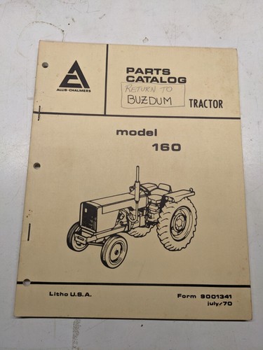 Allis chalmers repair parts - allis,
