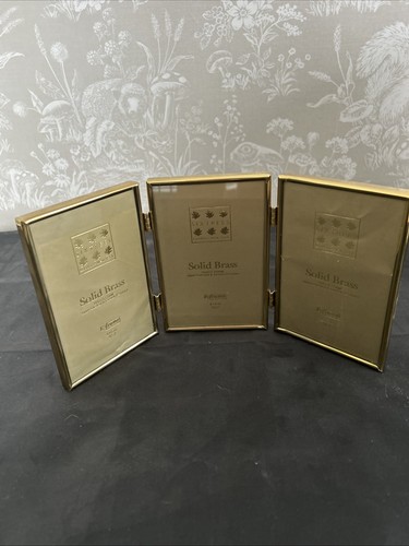 Solid brass hinged triple - brass,