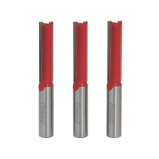 Freud Work Top Jig Kitchen Cutter Straight Shank Double-Flute 12.5x50.5mm 3 Pack