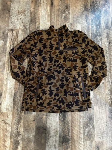 Orvis brown duck camo fleece - duck,