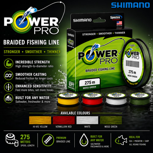 Power pro braid line - power,