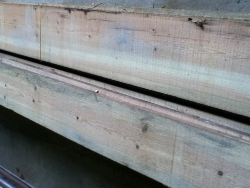 Reclaimed pine board - ,