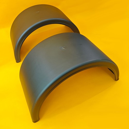 Twin wheel mudguard - twin, pair