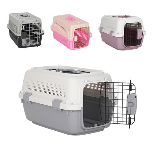 Large cat carrier box puppy - carrier,