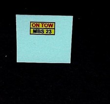 MATCHBOX TRANSFERS/DECALS -
