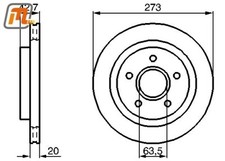Ford Granada Scorpio MK1 brake