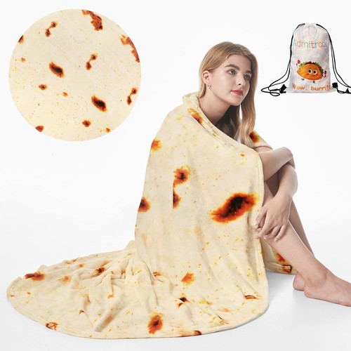 Tortilla blanket giant flour - blanket,