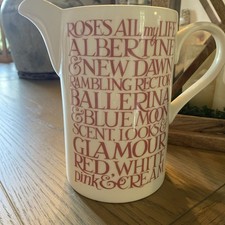 Emma Bridgewater pink toast straight sided jug 