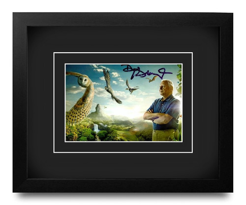 Sir david attenborough signed - attenborough,