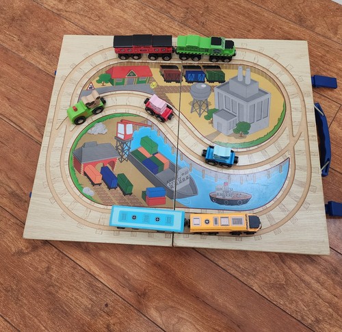 Wooden railway carry - wooden,