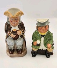 Vintage Kelsboro Ware Toby Jug "The Coachman" & an Artone Toby Jug.