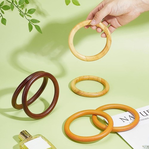 Diy purse handles - wooden, bags