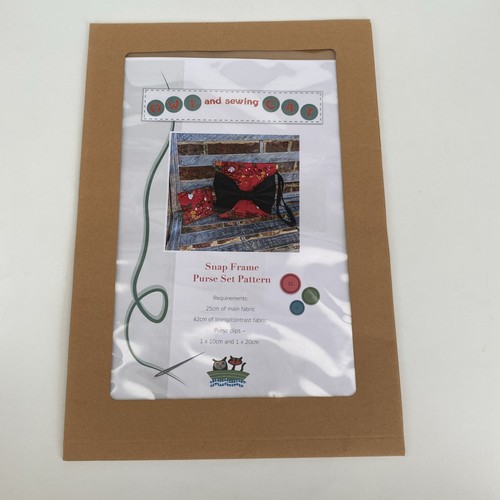 Snap frame purse set - frame,