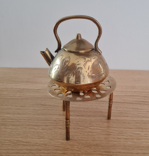 Vintage miniature brass - miniature,