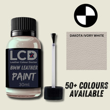 BMW Ivory White Leather Seat