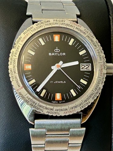 Baylor world time diver watch - baylor,