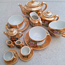 Two Miniature China Tea Sets
