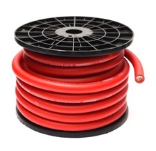 0 GAUGE CCA RED POWER CABLE 0