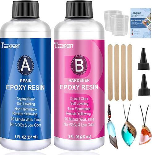 Epoxy resin crystal clear - clear, kit