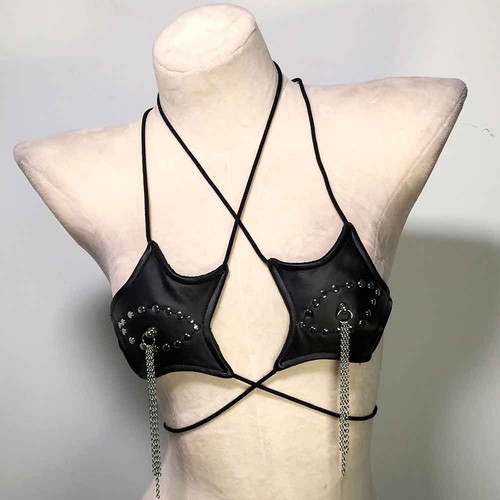 Goth tops punk - tops,