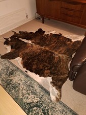 Large genuine Cowhide rug 200