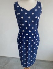 Vintage Polka Dot Wiggle Dress