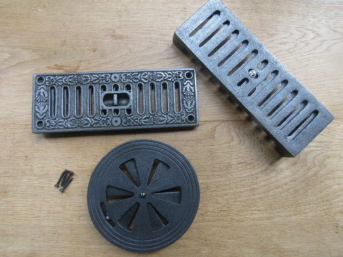 Cast iron ornate vintage - cast,