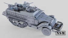WWII US M3A2 Halftrack with