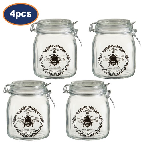 1000ml glass jar queen bee - 1000ml,