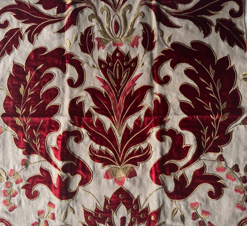 Mulberry opera damask ruby - opera,