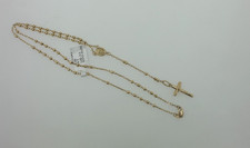 Women’s 14K Gold Rosary Necklace