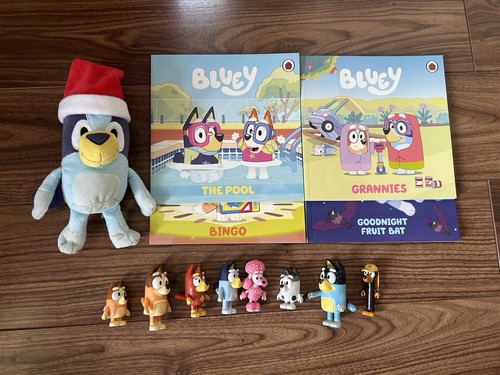 Bluey bundle figures plush - bundle,