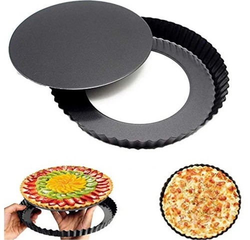 22cm round fluted - fluted, tart