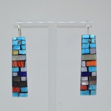 Mosaic Inlay Earrings II