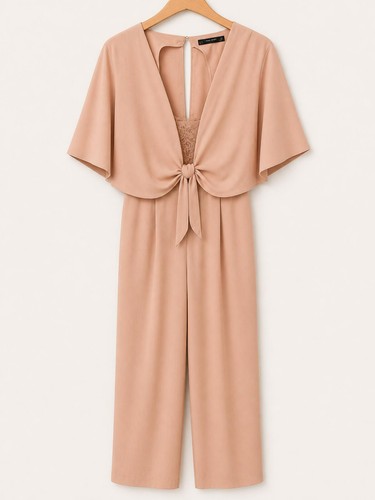 Zara blush pink - jumpsuit, uk