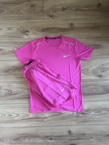 Pink nike miler set - pink,