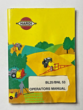 1987 Hardi Sprayer Model BL25