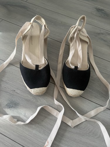 Size espadrille shoes heels - 7,