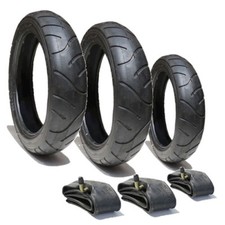 Set of Tyres & Tubes for I CANDY APPLE 3 WHEELER PUSHCHAIRS FREEPOST