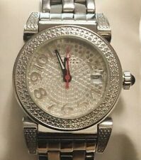 Diamond Watch 1.20 ctw with Stainless steel bracelet - by Aqua Master 
