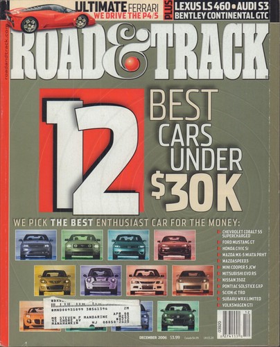 Road track december 2006 - &, –
