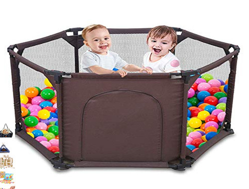 Safe secure playpen play - safe,