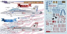 CUTTING EDGE DECALS 1/48 F/A-18C/D Hornet VFA-37 Bulls VFA-106 Gladiators (USN)