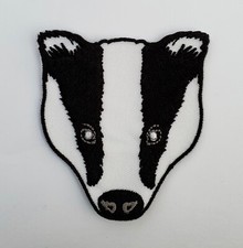 Badger Iron On/Sew On Patch