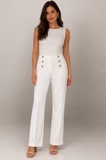 Nine West White Sailor Pants