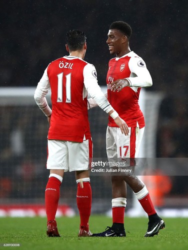 Alex iwobi match worn arsenal - worn,