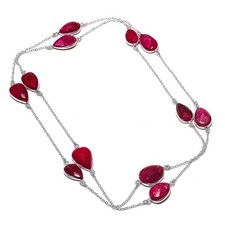 Faceted Red Kashmiri Ruby